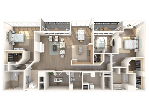 Madison Penthouse Floorplan